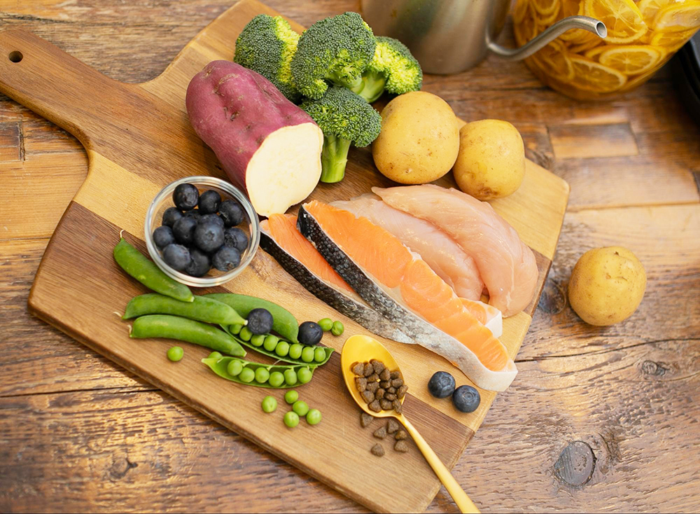 フードの素材写真